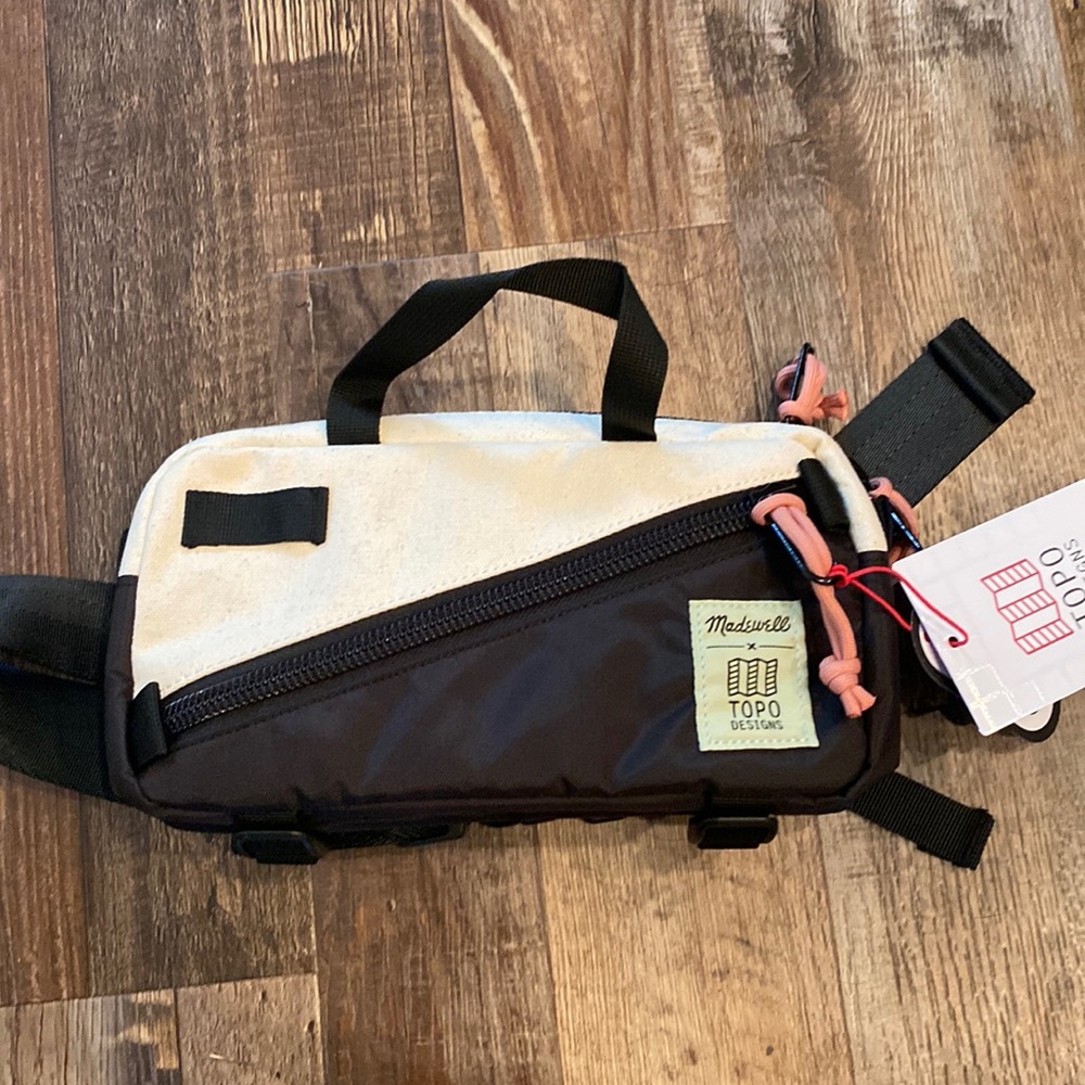 Topo Designs Mini Quick Canvas - Madewell Natural Canvas / Black